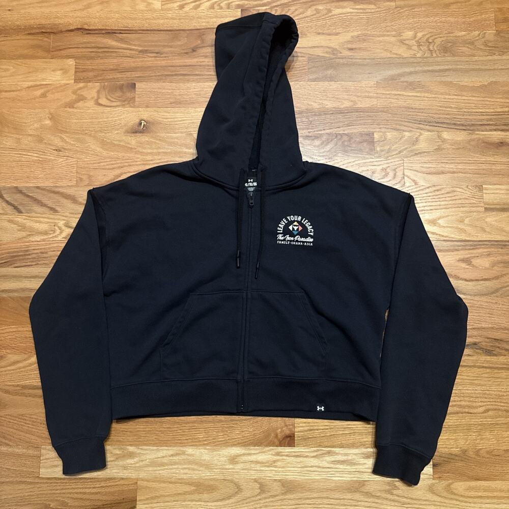 Under Armour x Project Rock Women Hoodie XL Leave Your Legacy The Iron Paradise